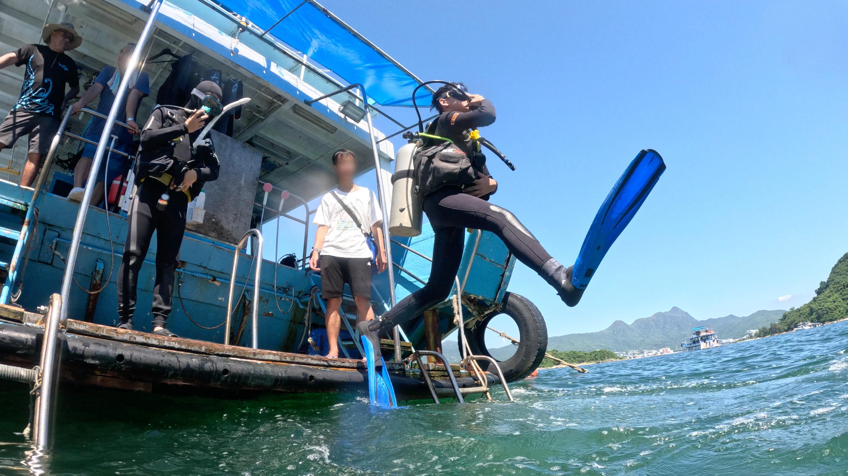 水肺技巧重溫