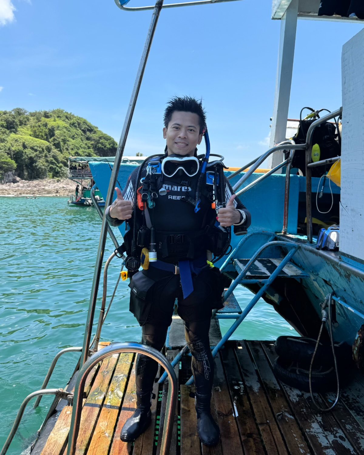 Nic, PADI diving instructor